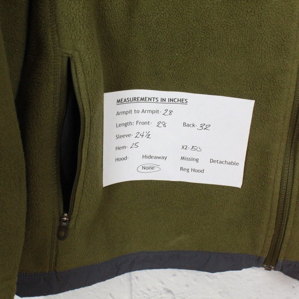 EMS Men's Green Full Zip Fleece Jacket Size XL - Picture 8 of 8